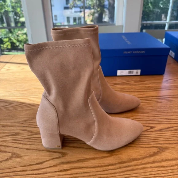 Stuart Weitzman Ariana 60 Sock Bootie - Picture 10 of 13